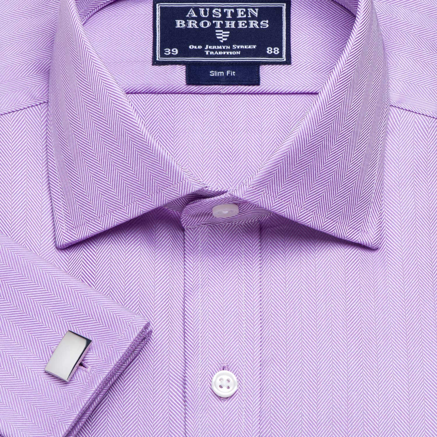 Royal Herringbone Purple