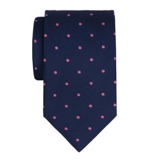 Pink on Navy Reppe Spot