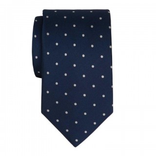 White on Navy Reppe Spot